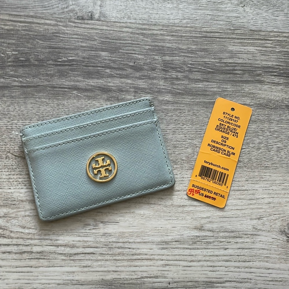 Tory Burch Robinson Slim Card Case